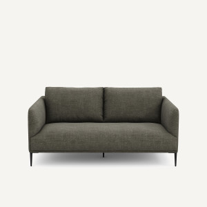 Καναπές Compact από βαμβάκι λινό Μ103xΠ179xΥ82cm
