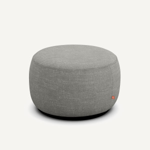 XL Υποπόδιο από βαμβάκι λίνο – Rosebury design E. Gallina Μ60xΠ60xΥ35cm