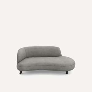 Ανάκλιντρο από βαμβάκι λινό Μ99xΠ190xΥ75cm