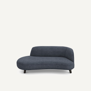 Ανάκλιντρο από βαμβάκι λινό Μ99xΠ190xΥ75cm