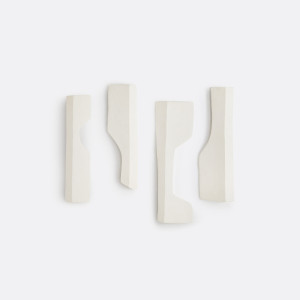 Σετ 4 διακοσμητικών τοίχου 3D Synka Π52xΥ3cm