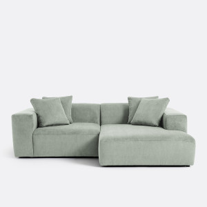 Δεξιός γωνιακός καναπές Μ174xΠ240xΥ70cm