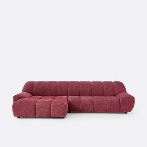 Γωνιακός καναπές αριστερός Μ163xΠ315xΥ79cm