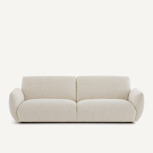 Καναπές από λινό βελούδο Μ102xΠ217xΥ75cm