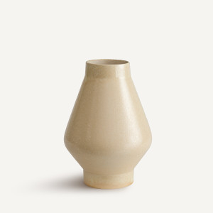 Κεραμικό βάζο με λαμπερή υφή Μ18xΠ18xΥ28cm