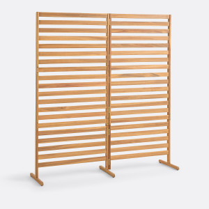 Διαχωριστικό πάνελ κήπου από ακακία Π160xΥ170cm
