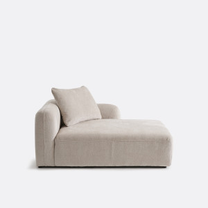 Δεξιά γωνία για αρθρωτό καναπέ Μ166xΠ122xΥ87cm