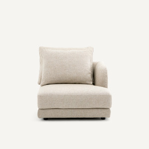 Γωνιακή πολυθρόνα σύνθεσης δεξιά Μ109xΠ91xΥ85cm