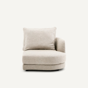 Γωνιακή πολυθρόνα σύνθεσης δεξιά Μ118xΠ94xΥ85cm
