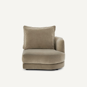 Γωνιακή πολυθρόνα σύνθεσης δεξιά Μ118xΠ94xΥ85cm