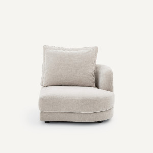 Γωνιακή πολυθρόνα σύνθεσης δεξιά Μ118xΠ94xΥ85cm