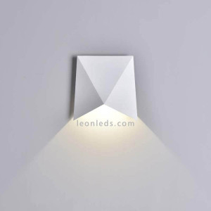 Aplique LED para exterior moderno Triax Mantra Blanco