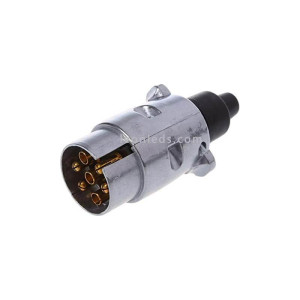 Enchufe 7 Pin metalico 12V ( Macho )