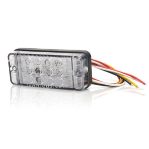Piloto trasero led rectangular 3 funciones