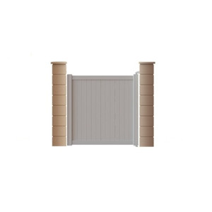 Le Roi de la Fenêtre Portillon PVC battant modèle PRE CATELAN 1 avec pose