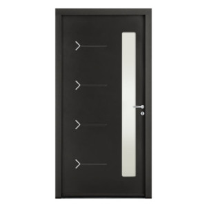 Le Roi de la Fenêtre Porte d'entrée ACIER modèle ALTIMA