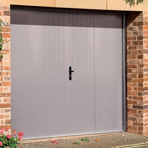 Le Roi de la Fenêtre Porte de garage ALU 27 mm à 4 vantaux
