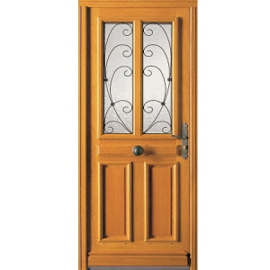 Le Roi de la Fenêtre Porte d'entrée BOIS Exotique modèle ISIDOR