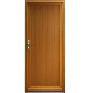 Le Roi de la Fenêtre Porte de service BOIS pleine 1 vantail avec pose