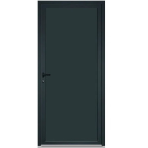Le Roi de la Fenêtre Porte de service Aluminium 1 vantail