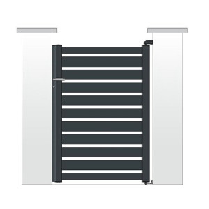 Le Roi de la Fenêtre Portillon ALU modèle SORIA avec pose