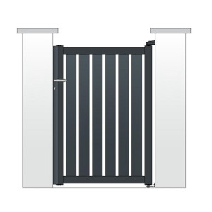 Le Roi de la Fenêtre Portillon ALU modèle SORIA 2 avec pose