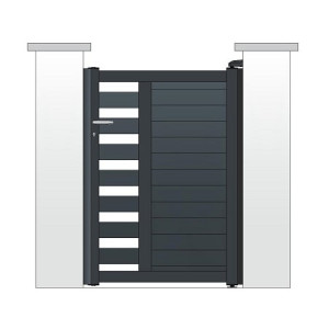 Le Roi de la Fenêtre Portillon ALU modèle MURCIA