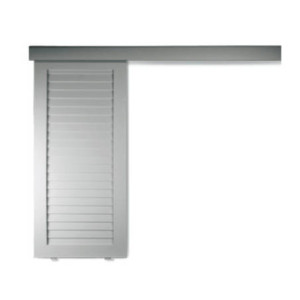 Le Roi de la Fenêtre Volet coulissant ALU - Cadre Soudé 33 mm 1 vantail avec pose