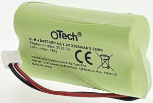 Batterie babyphone pour Tomy SRV 400