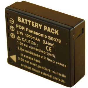 Batterie pour Panasonic Lumix Dmc-tz3eg-k