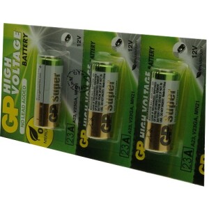 Pack de 5 GP 12V 23A