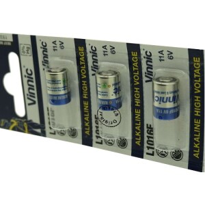 Pack de 5 Vinnic L1016F / 11A / A11 / E11A / GP-11A / GP11A / L1016