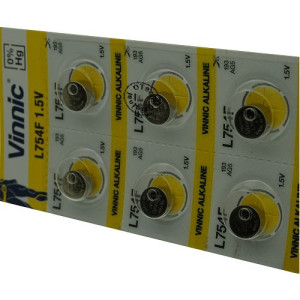 Pack de 10 Vinnic L754F 1.5V Alkaline