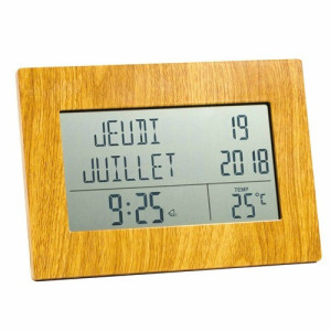L'Homme Moderne Horloge-calendrier radio-pilotée