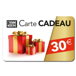 L'Homme Moderne Carte cadeau 30 Euros