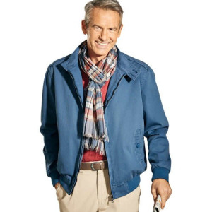 L'Homme Moderne Blouson bleu denim