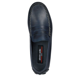 L'Homme Moderne Mocassins cuir Pierre Cardin