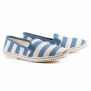L'Homme Moderne Mocassins toile confort