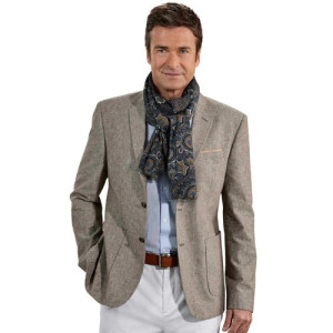 L'Homme Moderne Veste Lin et Coton