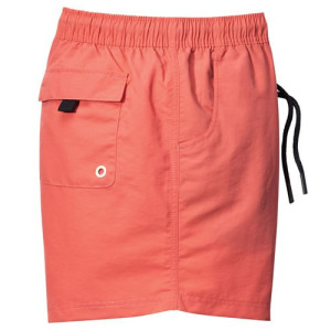 L'Homme Moderne Short de bain séchage rapide Uni orange