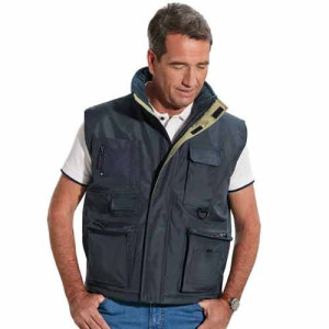 L'Homme Moderne Bodywarmer Penduick Marine