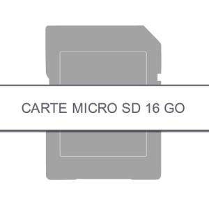 L'Homme Moderne Carte micro SD 16 Go