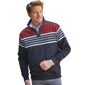 L'Homme Moderne Sweat zippé mode