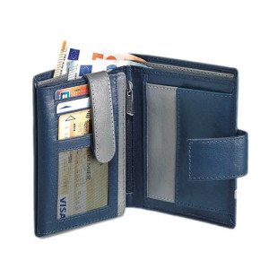 L'Homme Moderne Portefeuille buffle anti-RFID