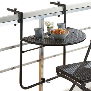 L'Homme Moderne Table de balcon pliante