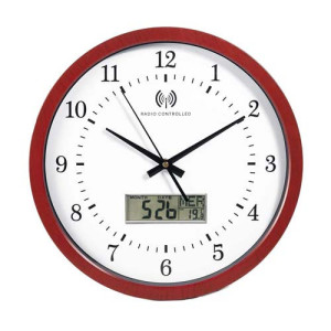 L'Homme Moderne Horloge de style radio-pilotée