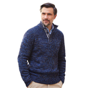 L'Homme Moderne Pull chiné Alaska