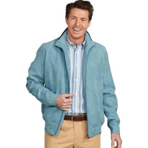 L'Homme Moderne Blouson MicroSkin(r) Teddy
