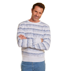 L'Homme Moderne Pull bleu azuré
