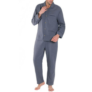 L'Homme Moderne Pyjama crépon de coton